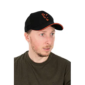 Fox Kšiltovka Collection Trucker Cap Black & Orange