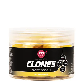 Mainline Plovoucí Boilies Clones Pop Ups - Sweetcorn 13mm, 150ml