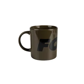Fox Hrnek Green/Black Logo Ceramic Mug 350ml