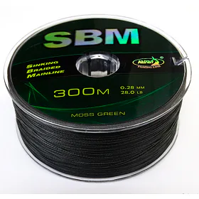 Katran Potápivá šňůra Sinking Braided Mainline SBM 0,28mm, 12,7kg, 300m