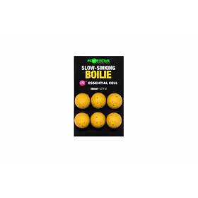 Korda Plastic Wafter Slow-Sinking Boilie - Essential Cell