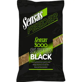 Sensas Krmení 3000 Feeder Super Black 1kg