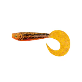 Fox Rage Gumová nástraha Pro Grub - UV Goldie 12cm