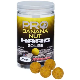 Starbaits Hard Boilies Pro Banana Nut 200g