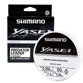 Shimano Yasei Vlasec Fluoro Leader Grey 50m