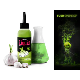 Delphin Fluo Dip D Snax Liquix - česnek/butyric 100ml