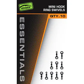 Fox Obratlíky s kroužkem Edges Essentials Mini Hook Ring Swivels 10ks