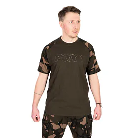 Fox Tričko Khaki / Camo Outline T-Shirt
