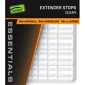 Fox Zarážky Edges Essentials Extender Stops Clear 2ks