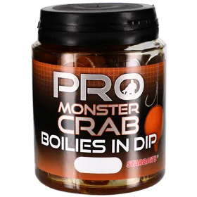 Starbaits Boilies in Dip Pro Monster Crab 150g
