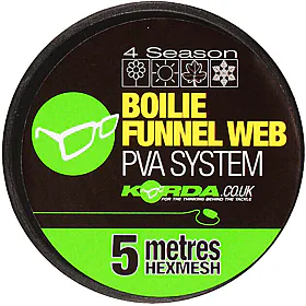 Korda PVA punčocha náhradní Boilie Funnel Web HEXMESH – 5m refill