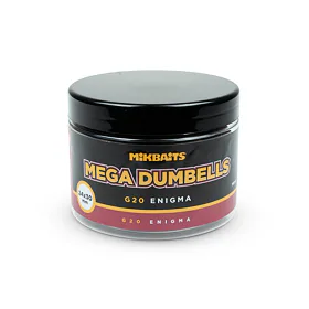 Mikbaits Mega Dumbells Gangster G20 Enigma 24x30mm, 500ml