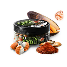 Delphin Nástraha Wafters D SNAX SHELL - mušle/koření 12mm, 30g