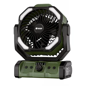 Holdcarp Ventilátor s power bankou - Rechargeable DoubleMotor Fan