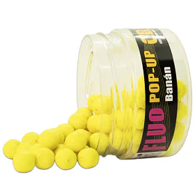 Carp Inferno Pop-up Boilies Fluo - Banán 12mm, 200ml