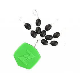 Zfish Korálky Tungsten Oval Beads 10ks