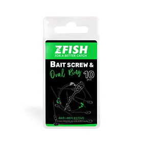 Zfish Trn s kroužkem Bait Spike & Oval Ring 10ks
