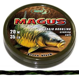 Katran Měkká návazcová šnůra Magus 25lb, 20m - green black