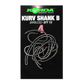 Korda Háčky Kurv Shank B 10ks