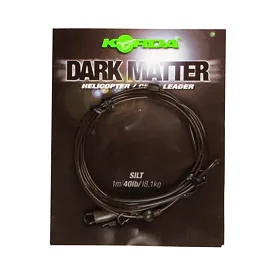 Korda Helicopterová sestava Dark Matter Leader Heli 40lb, 1m