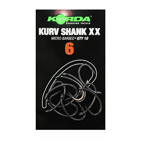 Korda Háčky Kurv Shank XX 10ks