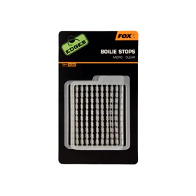 Fox Zarážky Edges Boilie Stops Clear 200ks