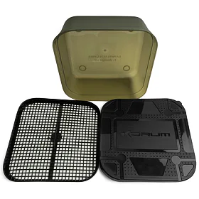 Korum Krabička na červy Maggot Tub and Riddle 1,2l