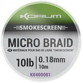 Korum Návazcová šňůra Smokescreen Micro Braid 10m