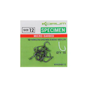 Korum Háčky Xpert Specimen Hooks - Micro Barbed 10ks
