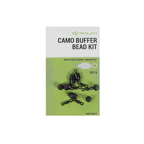Korum Zarážky Camo Buffer Bead Kit 6ks