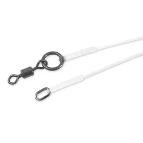 Carp´R´Us Návazec 360° Stiff Link Oval Ring & 360° Swivel 16,5cm, 50lb, 2ks