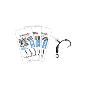 Trakker Koncová část návazce Ronnie Hook Section (Barbless) 3ks