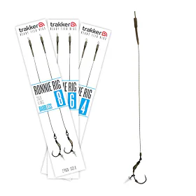 Trakker Hotové návazce Ronnie Rig (Barbless) 2ks