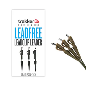 Trakker Hotové leadery Leadfree Leadclip Leader (75cm) 3ks