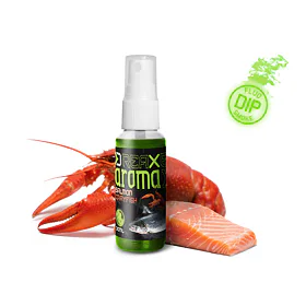 Delphin Dipovací sprej AromaX - losos/rak 30ml