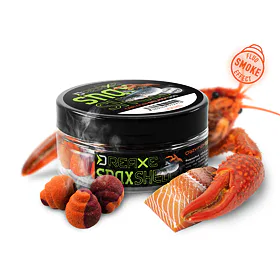 Delphin Nástraha Wafters D Snax Shell - losos/rak 12mm, 30g