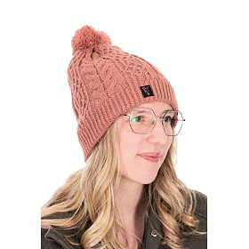 Fox Čepice Ladies Knitted Bobble Hat