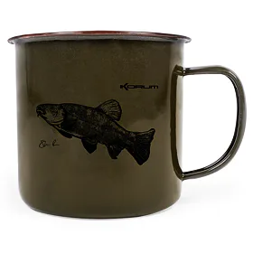 Korum Hrneček Classic Enamel Mug Tench 330ml - Lín
