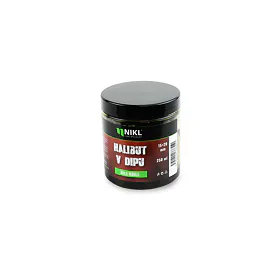 Nikl Black halibut pelety v dipu Kill Krill 15+20mm, 250ml
