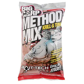 Bait-Tech Krmítková směs Big Carp Method Mix - Krill & Tuna 2kg