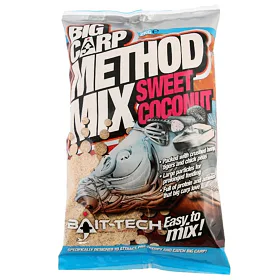 Bait-Tech Krmítková směs Big Carp Method Mix - Coconut 2kg
