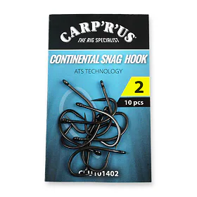 Carp´R´Us Háčky Continental Snag Hook ATS 10ks