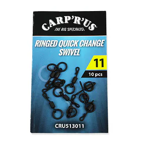 Carp´R´Us Obratlík Ringed Quick Change Swivel 10ks