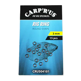 Carp´R´Us Kroužky na návazce Rig Rings 3mm, 15ks