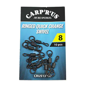 Carp´R´Us Obratlík Ringed Quick Change Swivel 10ks