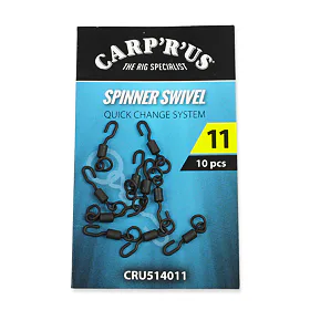 Carp´R´Us Obratlíky Spinner Swivel vel.11, 10ks