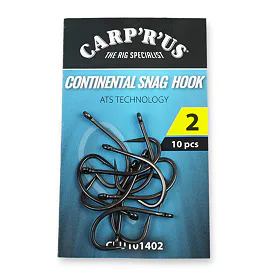 Carp´R´Us Háčky Continental Snag Hook ATS 10ks