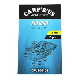 Carp´R´Us Kroužky na návazce Rig Rings 3mm, 15ks