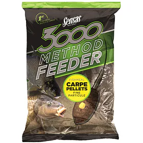 Sensas Krmení 3000 Method Carpe Pellets 1kg