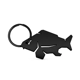 Delphin Klíčenka s otvírákem na láhve Carpener černá